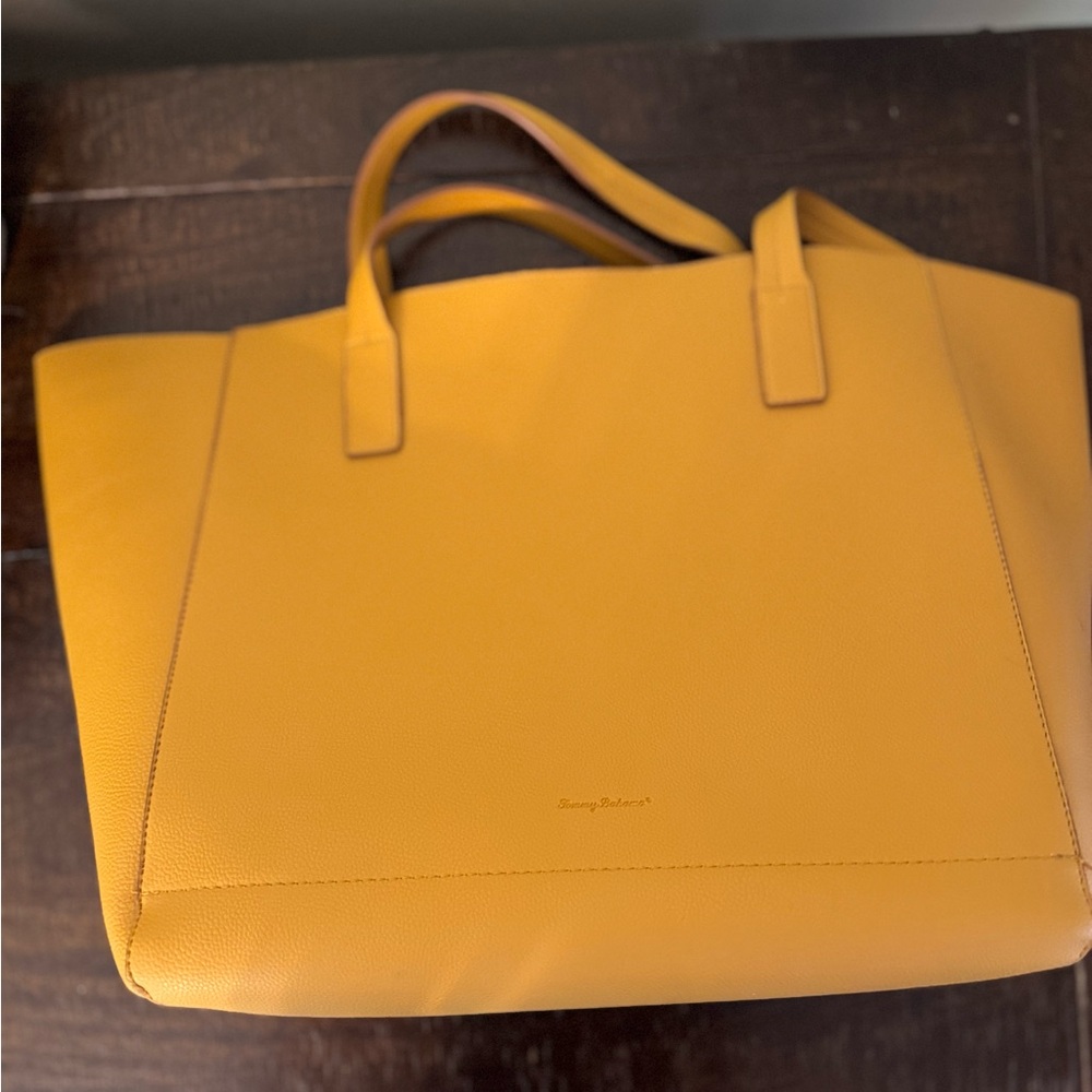 Tommy Bahama Yellow Tote Bag